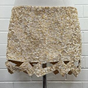 Aje Sequin Mini Skirt Size 26